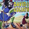 David & Goliath   PC TREASURES, INC
Brave young David faces the fiercest warrior of his time, the wicked giant Goliath armed with a simple slingshot and his unyielding faith in God. (Read-Along storybook-Sing-Along Songs PC Fun– CD included)
